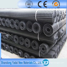 Biaxial Plastic Geogrid 20/20kn-150/150kn HDPE Road Construction